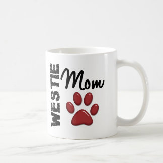 Westie Mum Paw Print 2 Coffee Mug