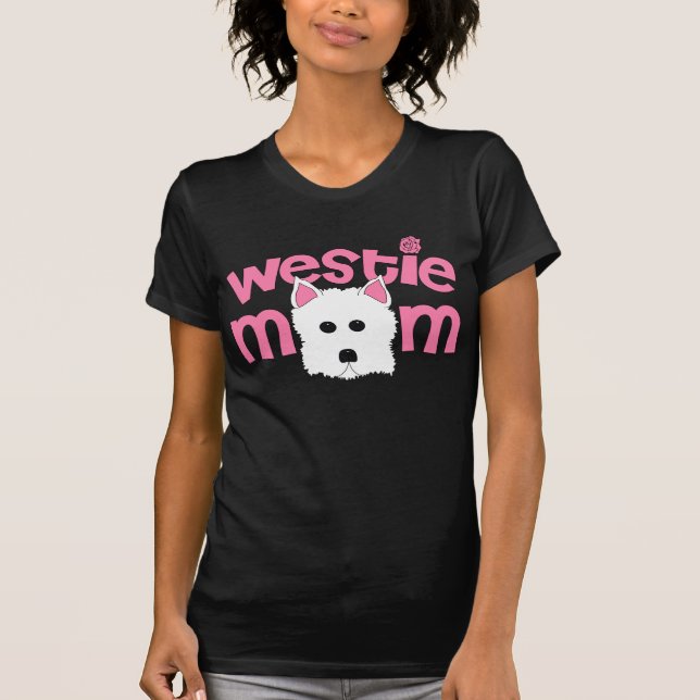 Westie Mum T-Shirt (Front)