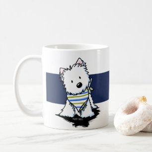 Westie Nautical KiniArt Mug