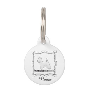 Westie No. 15 Pet Tag