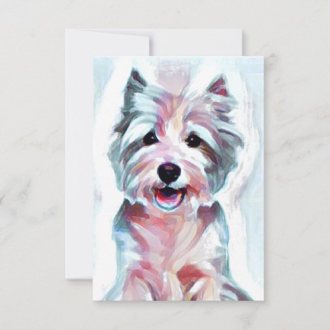 Westie Note Cards (Front)