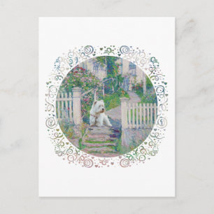 Westie on Guard Postcard