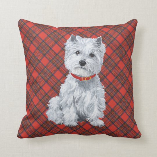 westie pillow