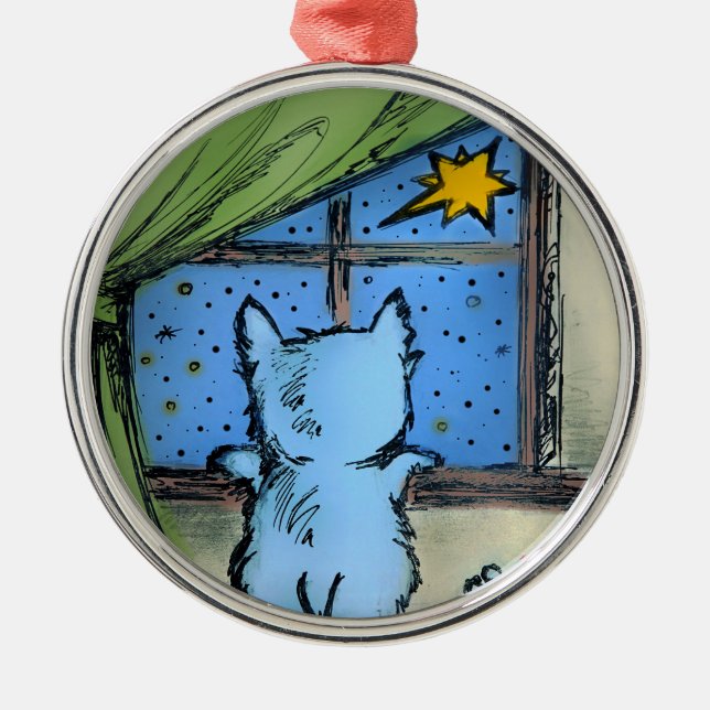 Westie Ornaments - First Star / Christmas (Front)