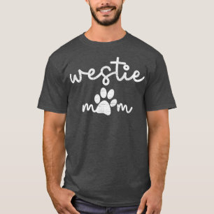Westie Paw Mum  410  T-Shirt
