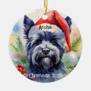 Westie personalised Christmas Ornament