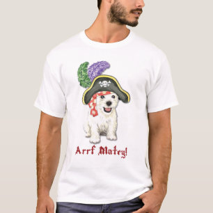 Westie Pirate T-Shirt
