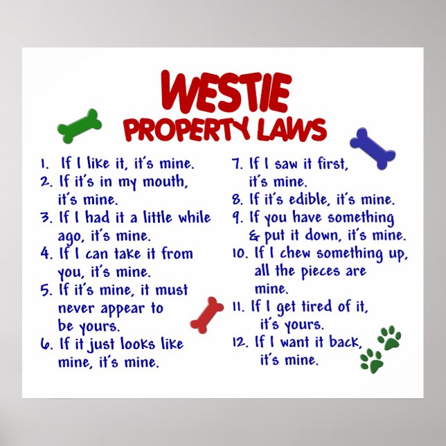 WESTIE PL2 POSTER (Front)