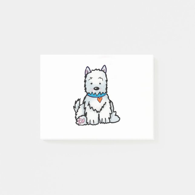 Westie Post-it Notes (Front)