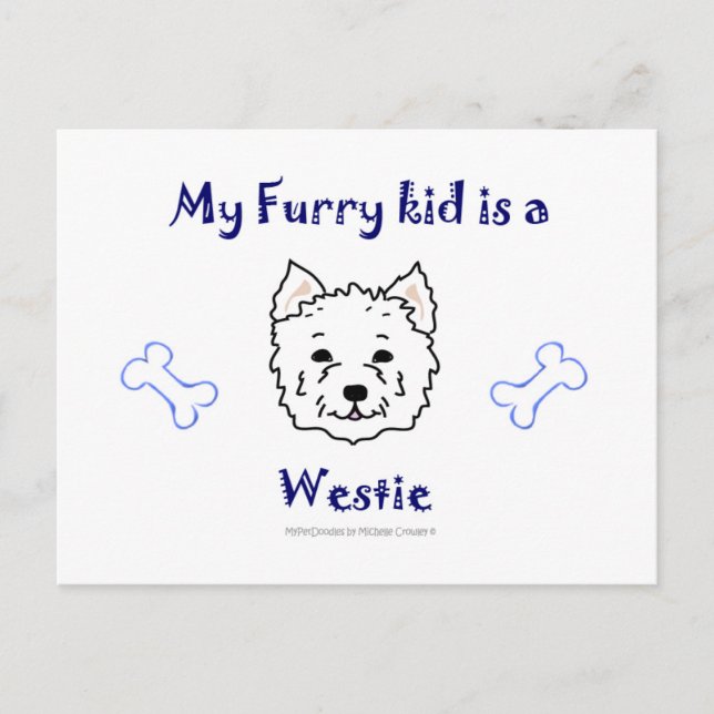 Westie Postcard (Front)