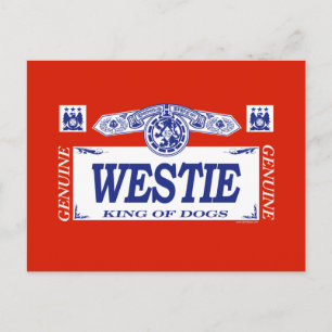 Westie Postcard