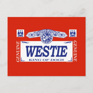 Westie Postcard