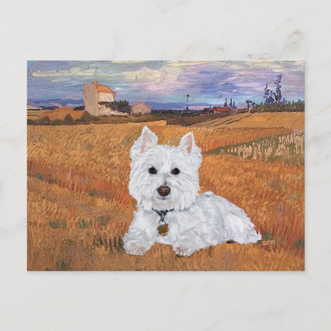Westie Postcard (Front)