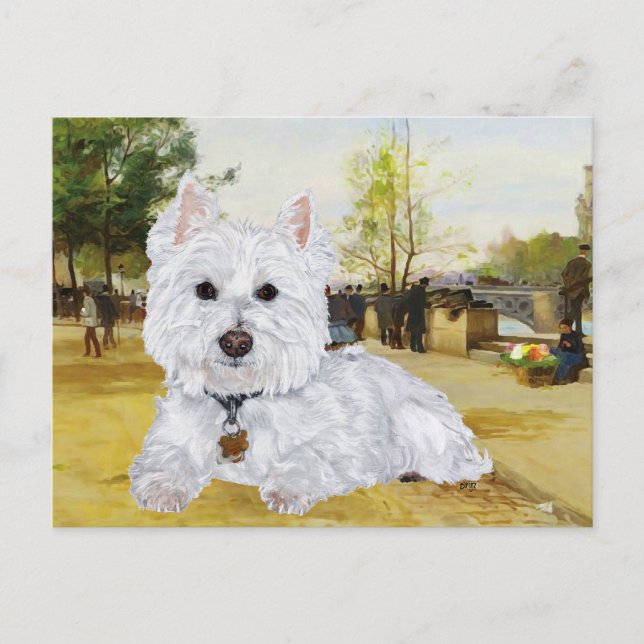 Westie Postcard (Front)