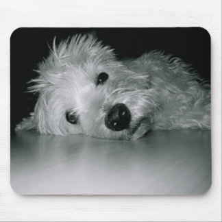 Westie Relaxing Mouse Mat