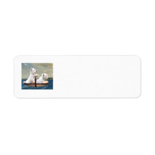 Westie Return Address Label