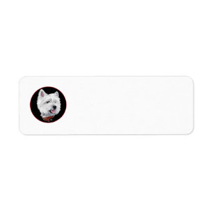 Westie Return Address Label