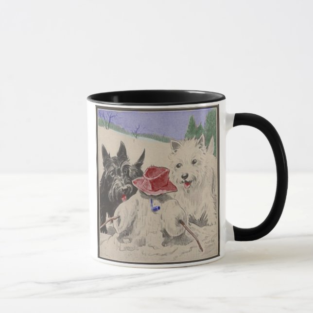 Westie & Scottie Mug (Right)