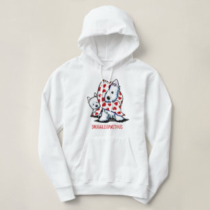 Westie SNUGGLEUPWITHUS Hoodie