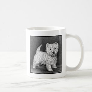 Westie Terrier Art by Glenda S. Harlan Coffee Mug