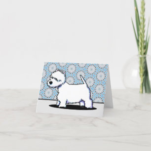 Westie Thank You Card