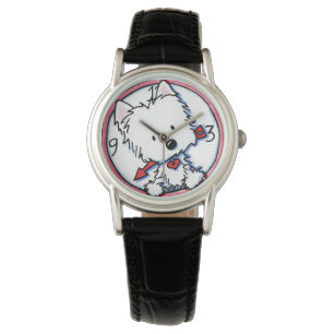 Westie Time Wrist Watch