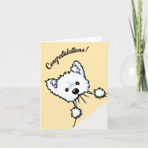 Westie Tuck print Invitation