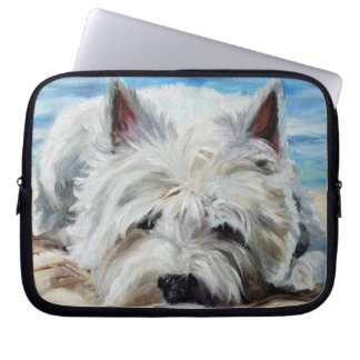 westie West Highland Terrier Dog Laptop Case