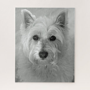 Westie (West Highland White Terrier) Dog Jigsaw Jigsaw Puzzle