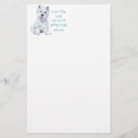 Westie Wisdom - Fat Dog?