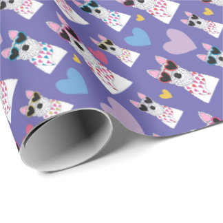 Westie with Heart Sunglasses Wrapping Paper