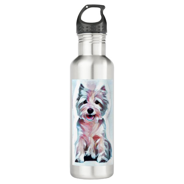 Westie Wonders 710 Ml Water Bottle (Front)