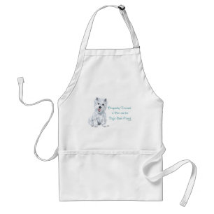 Westie Words of Wisdom Standard Apron