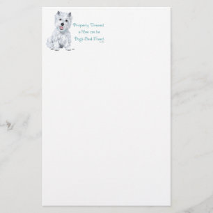 Westie Words of Wisdom Stationery