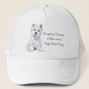 Westie Words of Wisdom Trucker Hat