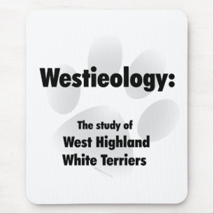 Westieology Mouse Mat