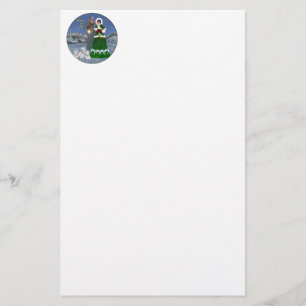 Westies and Family Christmas Carols Stationery