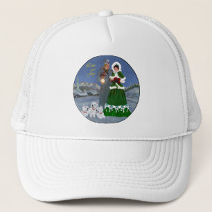 Westies and Family Christmas Carols Trucker Hat