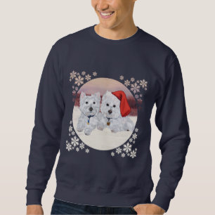 Westies in Wintertime Sweatshirt