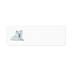 Westies Return Address Label