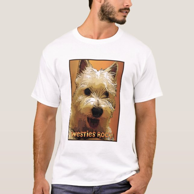 westies-rock3 T-Shirt (Front)