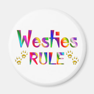 Westies Rule Magnet