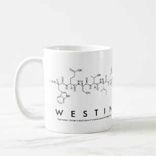 Westin peptide name mug