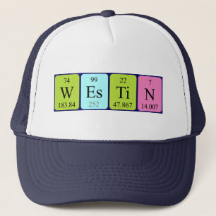 Westin periodic table name hat