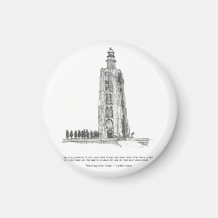 Westkapelle Hoog Lighthouse Netherlands Magnet