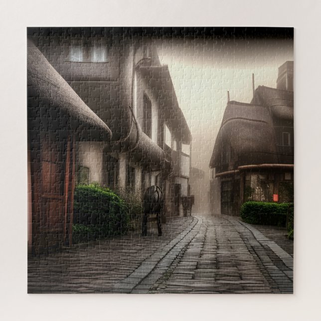 Westlake Village at Night Jigsaw Puzzle (Vertical)