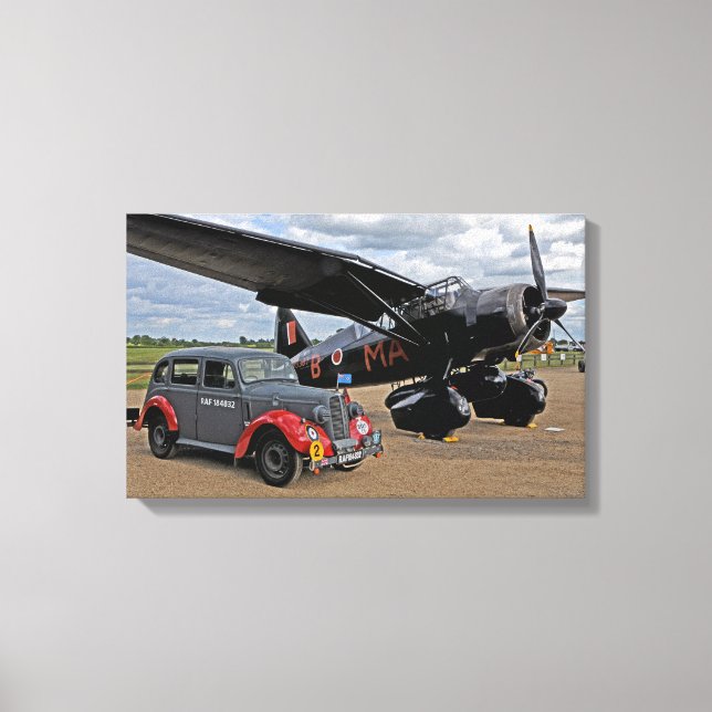 Westland Lysander Canvas Print (Front)