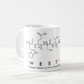Westley peptide name mug (Front Left)
