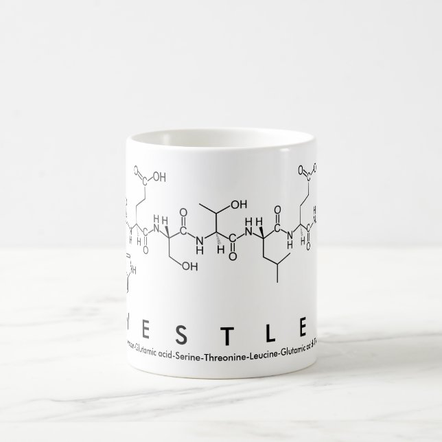 Westley peptide name mug (Center)
