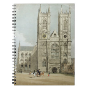 Westminster Abbey and Hospital, from 'London As It Notebook